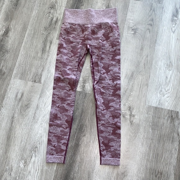 Gymshark Camo Seamless Leggings - Picture 2 of 5